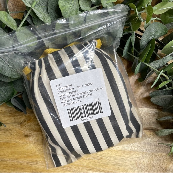 NWT Lele Sadoughi - Ivory Crystal Padded Headband - Picture 10 of 13